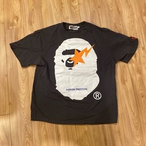 Bape Heron Preston Tee - Extra large - Worn a few times, like new - No tags